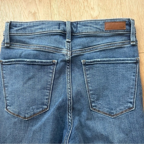 NWT ABERCROMBIE & FITCH SIMONE HIGH RISE SUPER SKINNY RIPPED JEANS - 27 - Picture 11 of 11